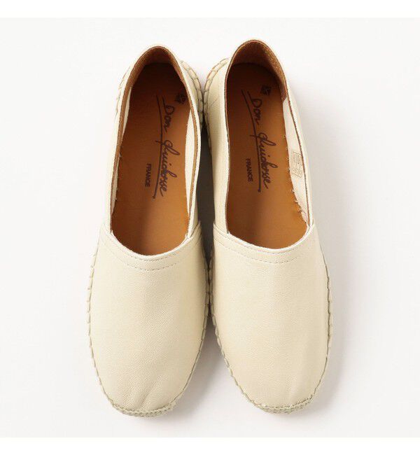 Demi-Luxe BEAMS 「【別注】Don Quichosse / ION レザー エスパドリーユ」|スニーカー|