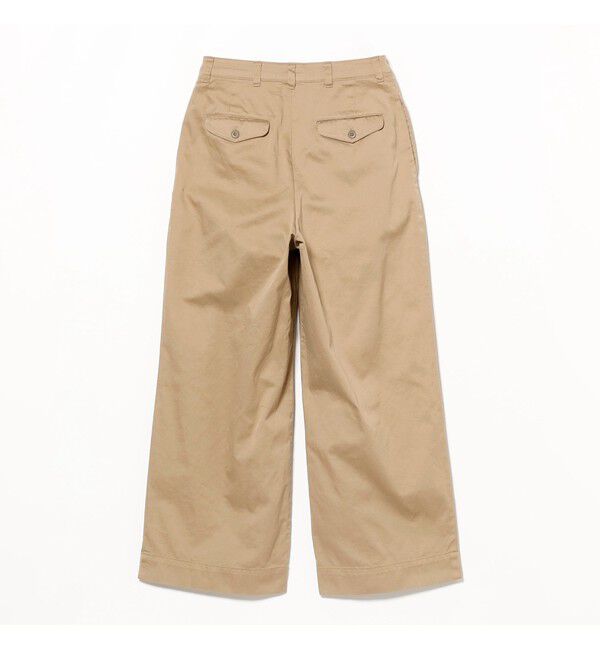 BEAMSBOY「ワイド タック チノ パンツ」|チノ|