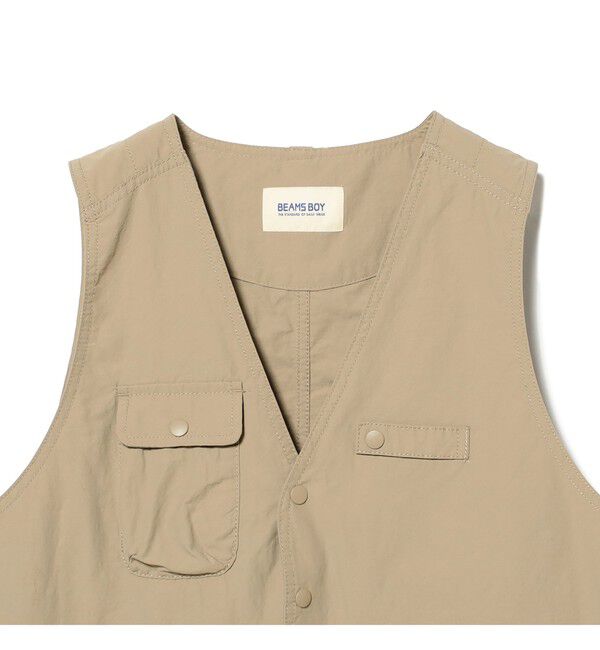 BEAMSBOY「ナイロン フィッシング ベスト」|ベスト・ジレ|