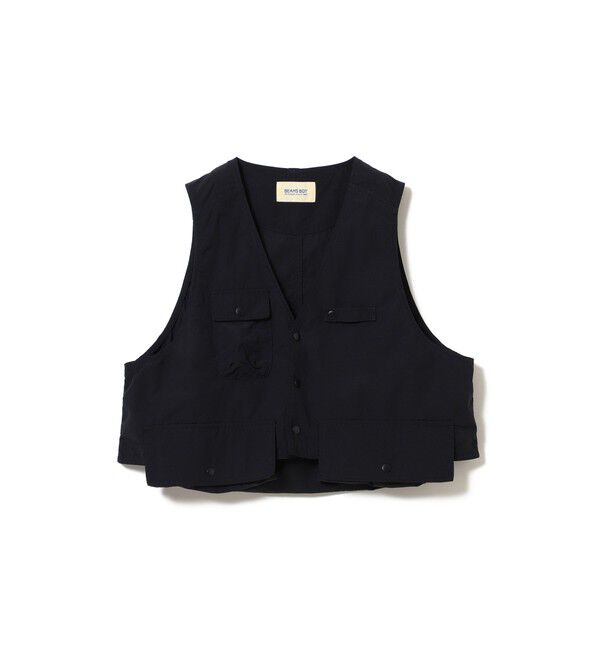BEAMSBOY「ナイロン フィッシング ベスト」|ベスト・ジレ|