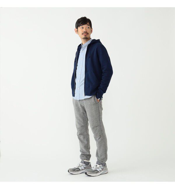 BEAMS PLUS「LOOPWHEELER / 別注 Slim Zip Sweat Hoody」|スウェット・ジャージ|