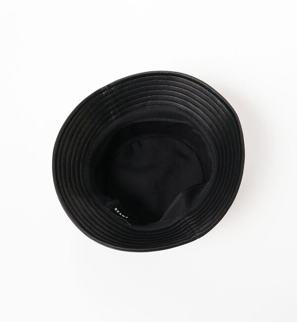 BEAMS「BEAMS / レザー バケットハット」|ハット|