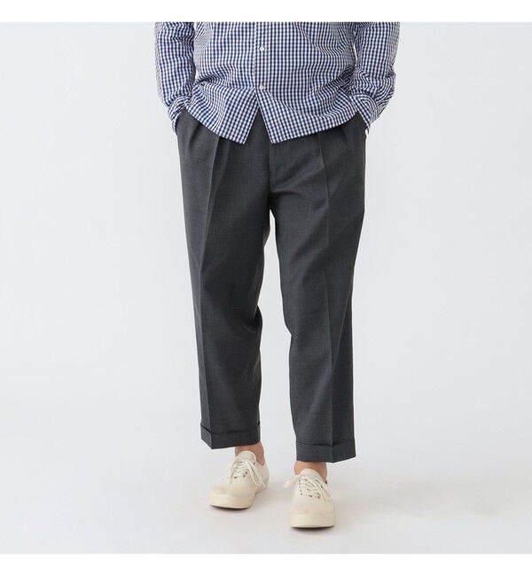 BEAMS PLUS「2 Pleats Wool Tropical」|チノ|