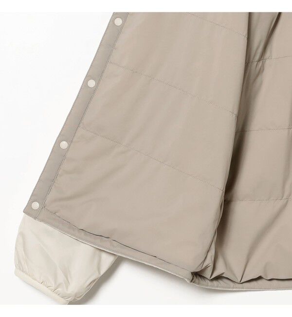 BEAMS「DANTON / INSULATION COLLARLESS JACKET」|ブルゾン・スタジャン|