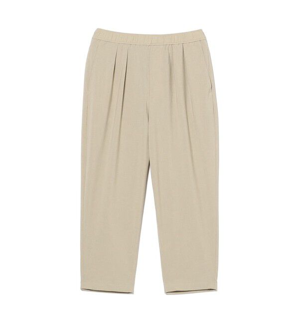 BEAMS「ドライ 2プリーツ イージーパンツ」|チノ|