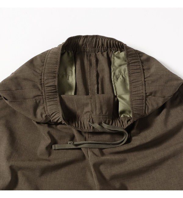 BEAMS「ドライ 2プリーツ イージーパンツ」|チノ|