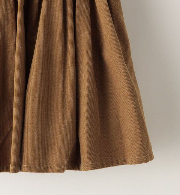 SHIPS KIDS「SHIPS KIDS:100～130cm / コーデュロイ スカート」|フレア|