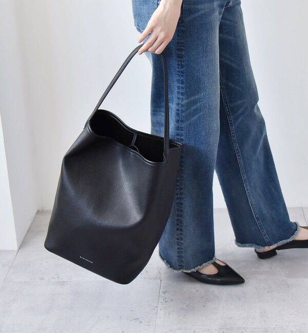 quaranciel「quaranciel: ワンハンドル バケツ トート バッグ（A4対応）」|トートバッグ|