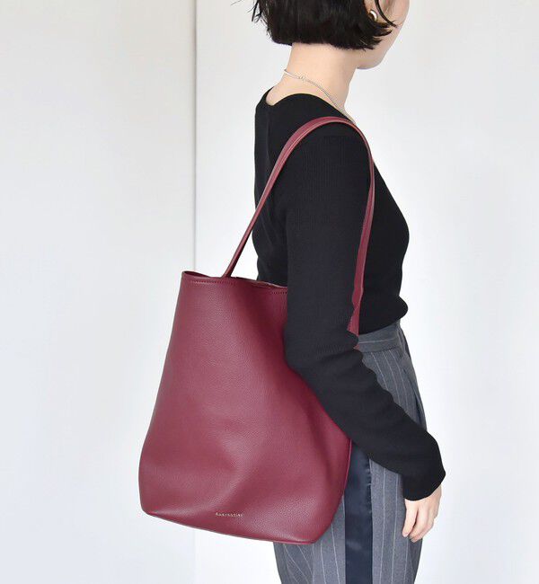 quaranciel「quaranciel: ワンハンドル バケツ トート バッグ（A4対応）」|トートバッグ|