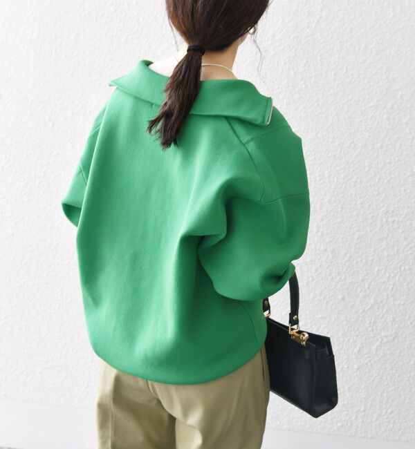 SHIPS any「SHIPS any:〈手洗い可能〉ハーフ ジップ ハイネック プルオーバー」|ニット・セーター|