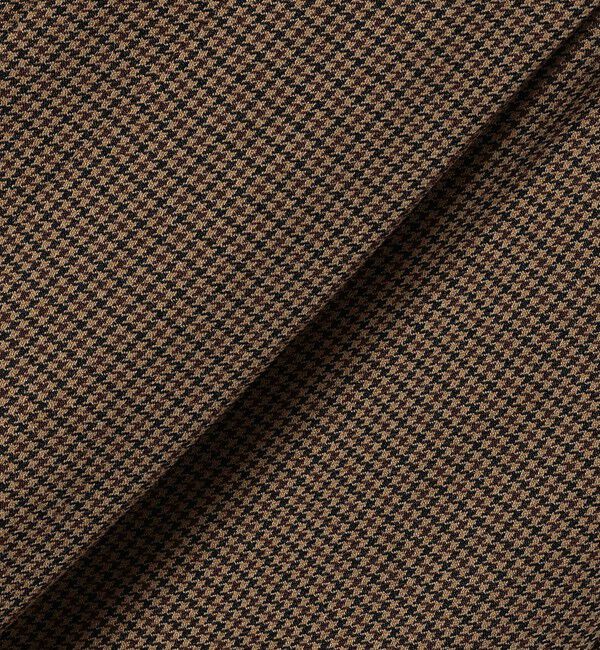 quaranciel「quaranciel:〈洗濯機可能〉チェック サスペンダー付 タック ワイド パンツ」|スラックス|