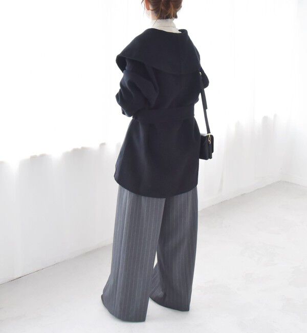 quaranciel「quaranciel: リバー ケープ ショート コート 25AW」|その他|