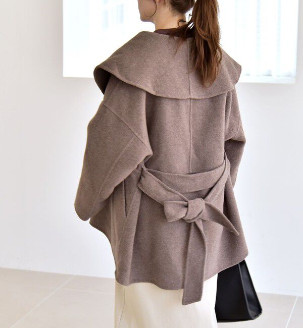 quaranciel「quaranciel: リバー ケープ ショート コート 25AW」|その他|