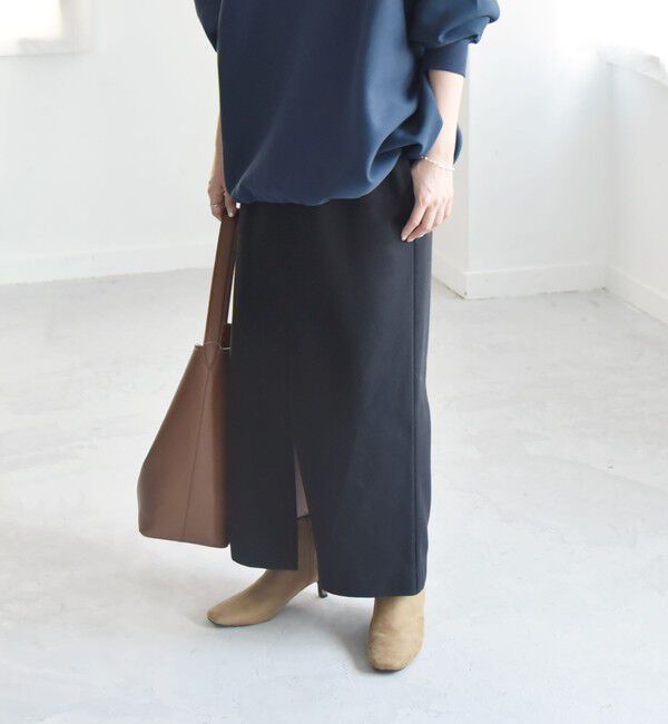 quaranciel「quaranciel: エア ニードル ナロー タイト スカート（セットアップ対応）」|スカート|