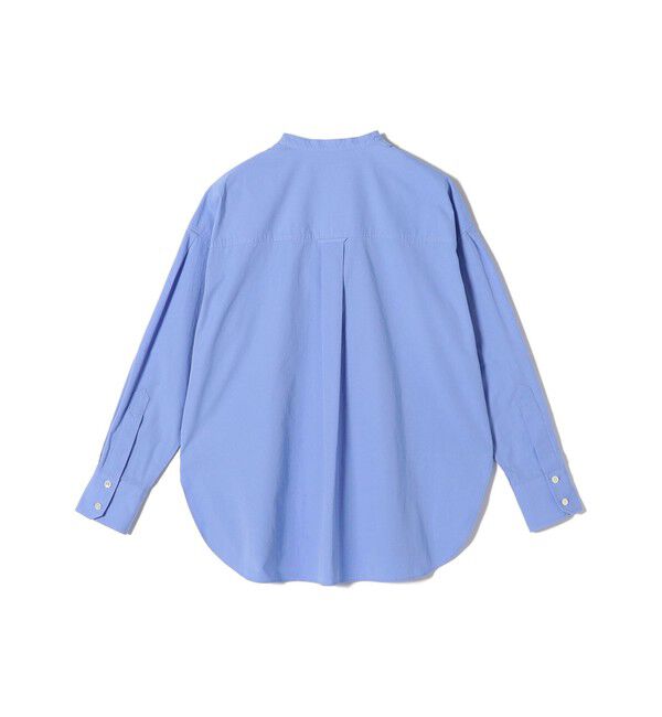 SHIPS for women「〈洗濯機可能〉ピンタック バンド カラー シャツ」|シャツ・ブラウス|