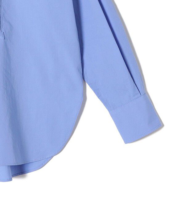 SHIPS for women「〈洗濯機可能〉ピンタック バンド カラー シャツ」|シャツ・ブラウス|