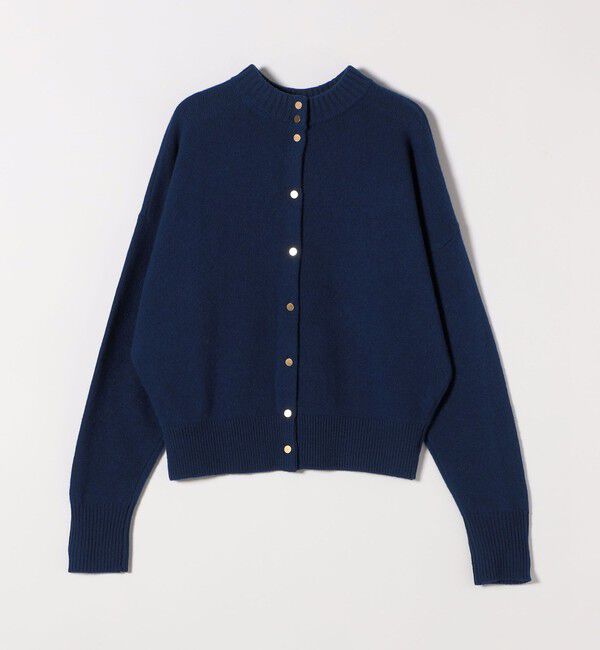 quaranciel「quaranciel: AQUA カシミヤ ミックス 2way ハイネック カーディガン」|カーディガン|