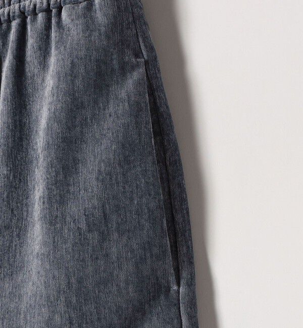 quaranciel「quaranciel:〈洗濯機可能〉ポリエステル ベロア ピンタック イージー ワイド パンツ」|その他|