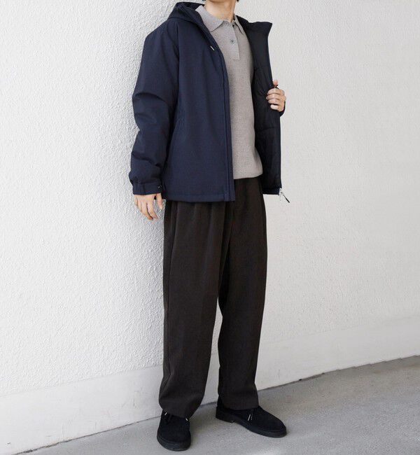 SHIPS any「SHIPS any:〈手洗い可能/撥水〉ウールライク ユーティリティー 中綿 マウンテンパーカー◇」|ダウン|