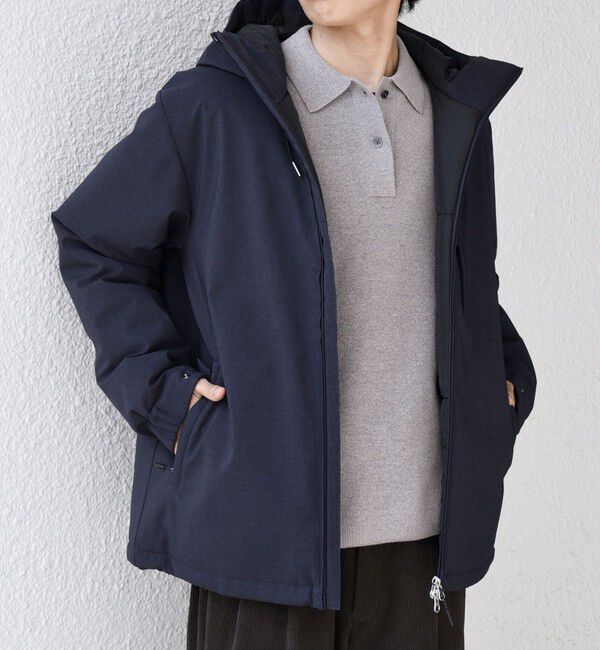 SHIPS any「SHIPS any:〈手洗い可能/撥水〉ウールライク ユーティリティー 中綿 マウンテンパーカー◇」|ダウン|