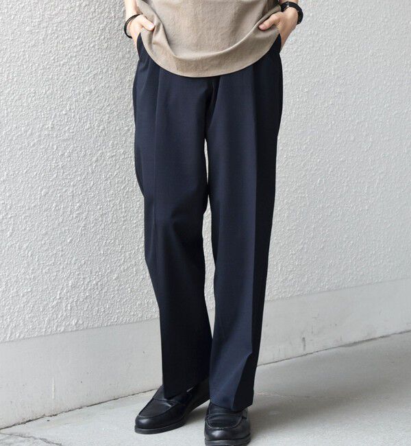 SHIPS any「SHIPS any: CALCULO(R) 2タック イージー パンツ(セットアップ対応)26SS◆」|その他|