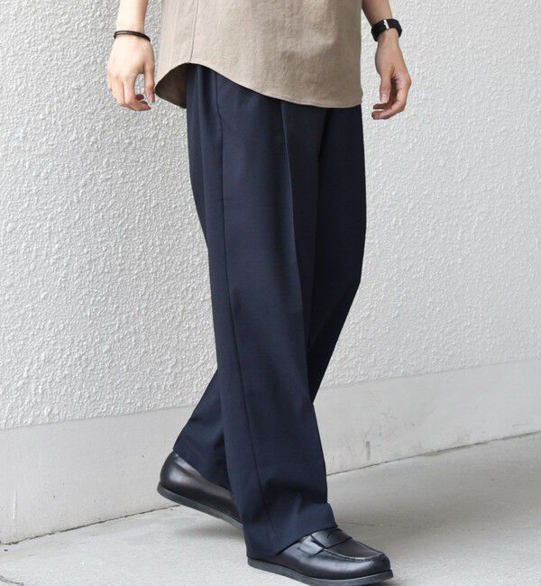 SHIPS any「SHIPS any: CALCULO(R) 2タック イージー パンツ(セットアップ対応)26SS◆」|その他|