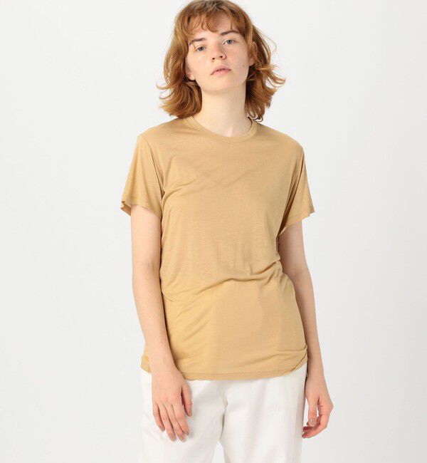 TOMORROWLAND BUYING WEAR「BASE RANGE バンブー クルーネックプルオーバー」|Tシャツ・カットソー|