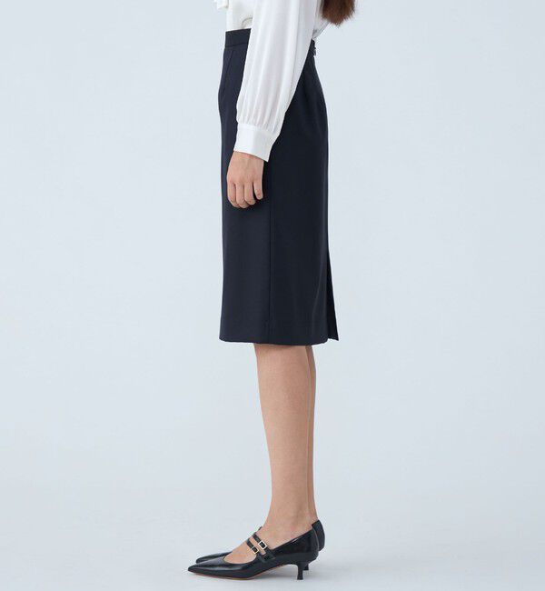 TOMORROWLAND collection「シャイニーピンヘッド ストレートスカート」|スカート|