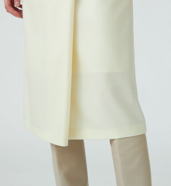 Ballsey「ストレッチボタニー ラップスカート」|フレア|