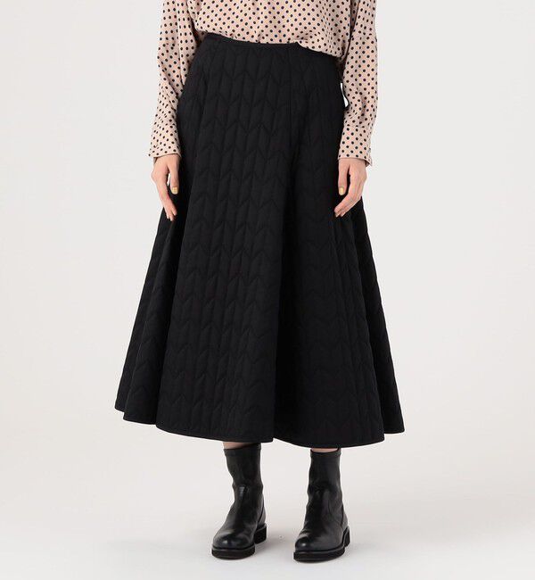 TOMORROWLAND BUYING WEAR「UNION LAUNCH キルティング フレアスカート」|フレア|