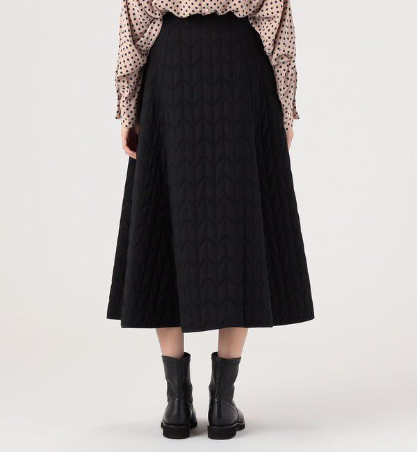 TOMORROWLAND BUYING WEAR「UNION LAUNCH キルティング フレアスカート」|フレア|
