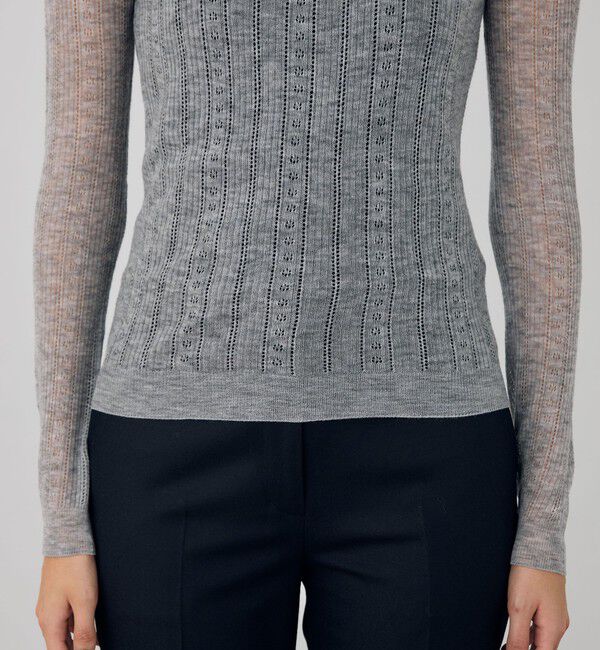 DES PRES「ソフトウール ハイネックプルオーバー」|ニット・セーター|