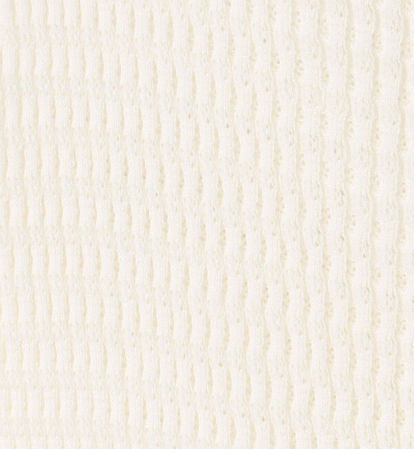 DES PRES「コットンアセテートリブ ボートネックカーディガン」|カーディガン|