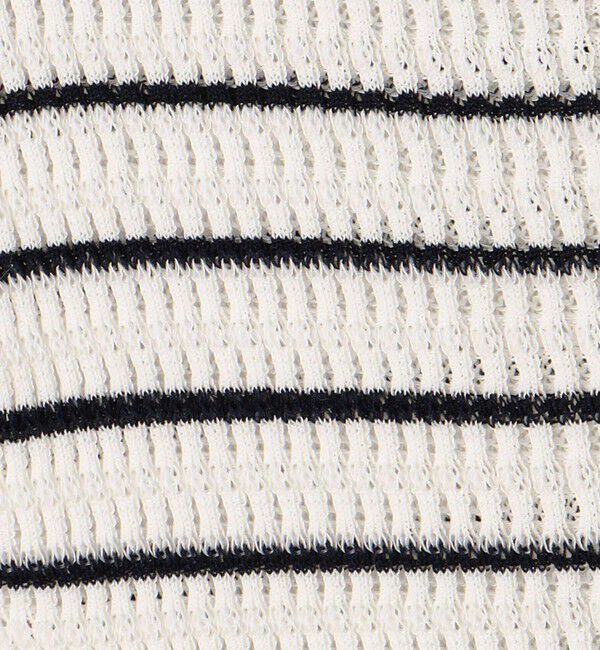 DES PRES「コットンアセテートリブ ボートネックカーディガン」|カーディガン|