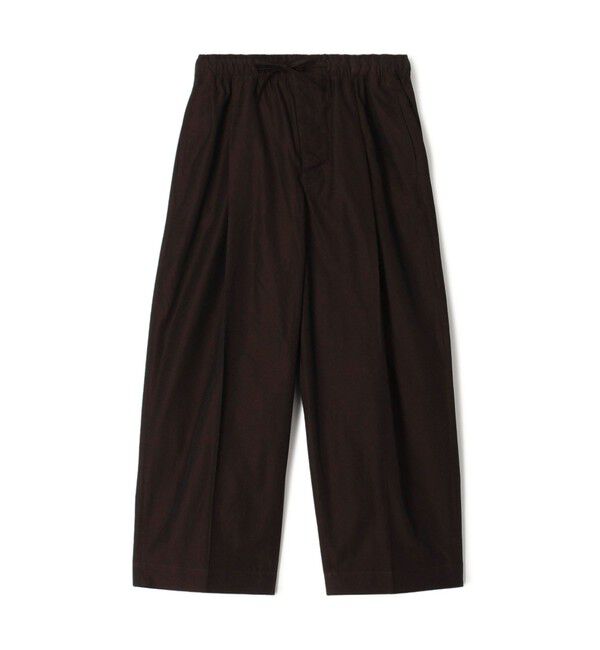 TOMORROWLAND GOODS「HAVERSACK イージーパンツ」|その他|49 ダークブラウン