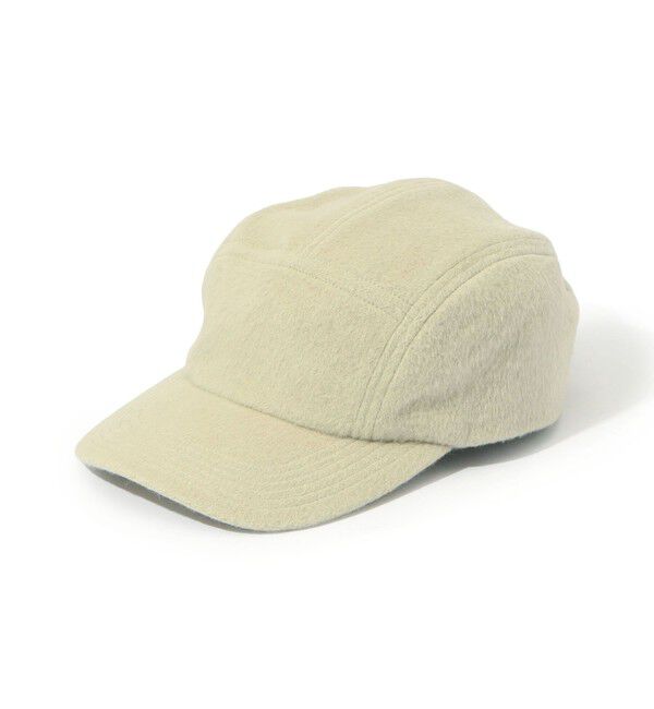 TOMORROWLAND GOODS「KIJIMA TAKAYUKI ANGORA SHAGGY JETCAP」|キャップ・キャスケット|11 ライトベージュ
