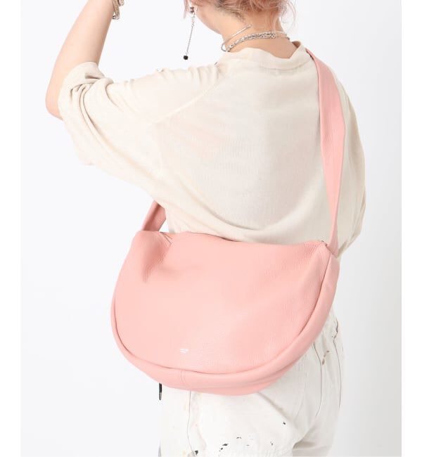  「【blancle/ ブランクレ】S.LETHER SEMI CIRCLE HARF SHOULDER」|ショルダー・メッセンジャー|