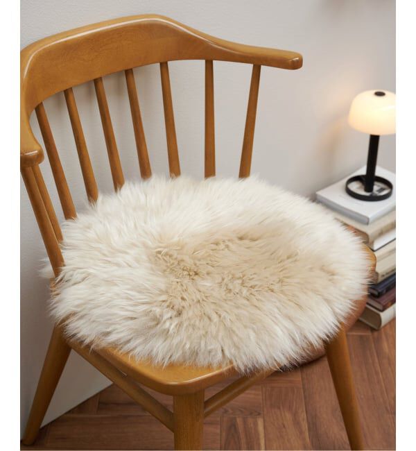 journal standard Furniture「SHEEPSKIN SEAT PAD　シープスキン シートパッド 35&times;35cm」|その他|ナチュラル