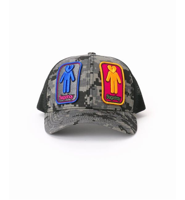 JOINT WORKS「SAGE / セイジ 別注 Heart Signal Camo Mesh Cap」|キャップ・キャスケット|