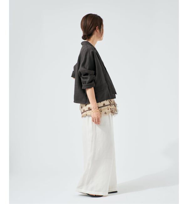 VERMEIL par iena「《予約》TICCA ティッカ リネンシャツジャケット TBFS-411」|その他|