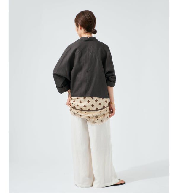 VERMEIL par iena「《予約》TICCA ティッカ リネンシャツジャケット TBFS-411」|その他|