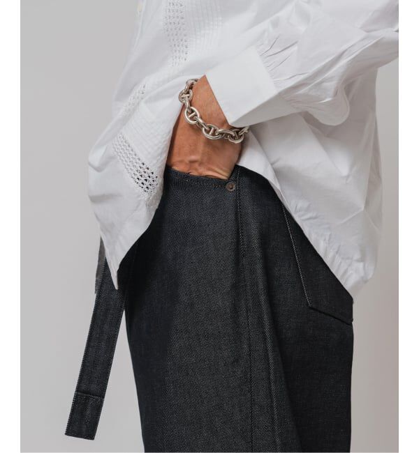 EDIFICE「LEVI&rsquo;S(R)/リーバイス(R) 別注 TWISTED BELTED デニムパンツ (L28)」|デニム|