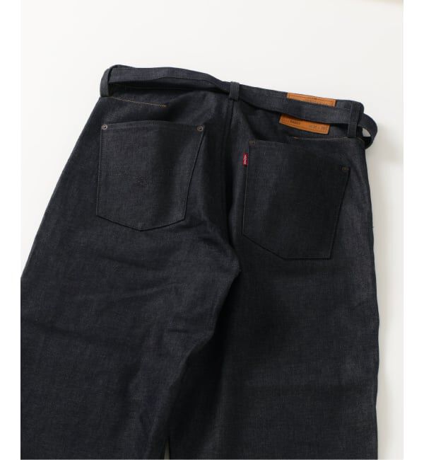 EDIFICE「LEVI&rsquo;S(R)/リーバイス(R) 別注 TWISTED BELTED デニムパンツ (L28)」|デニム|