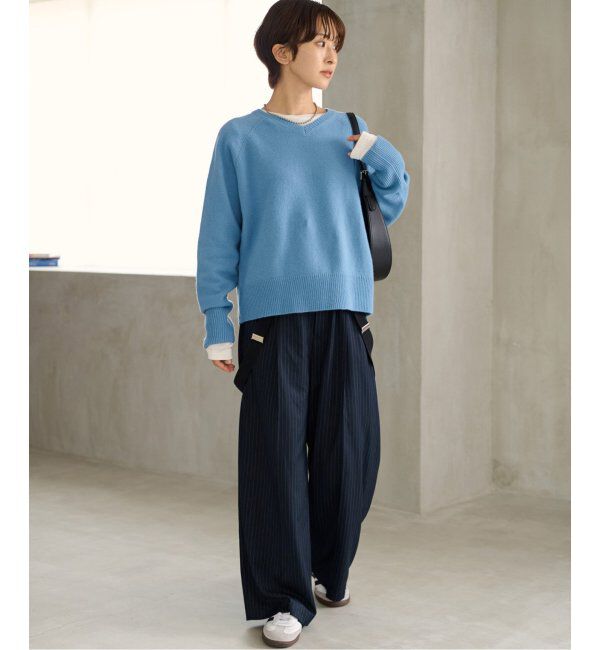 JOURNAL STANDARD relume「ウールカシミヤVネックプルオーバー」|ニット・セーター|