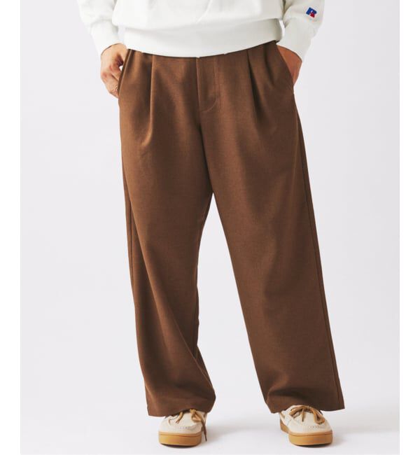 JOURNAL STANDARD relume「バルジ ツイル &rdquo;レイジー&rdquo; 1タック スラックス」|スラックス|