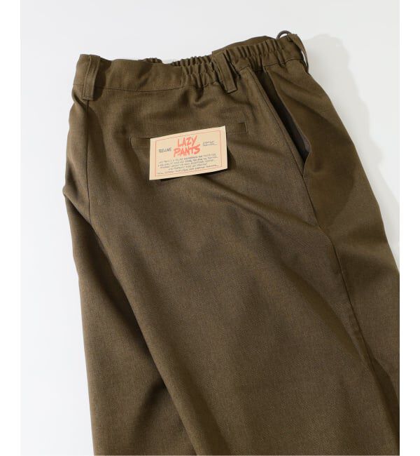 JOURNAL STANDARD relume「バルジ ツイル &rdquo;レイジー&rdquo; 1タック スラックス」|スラックス|カーキ