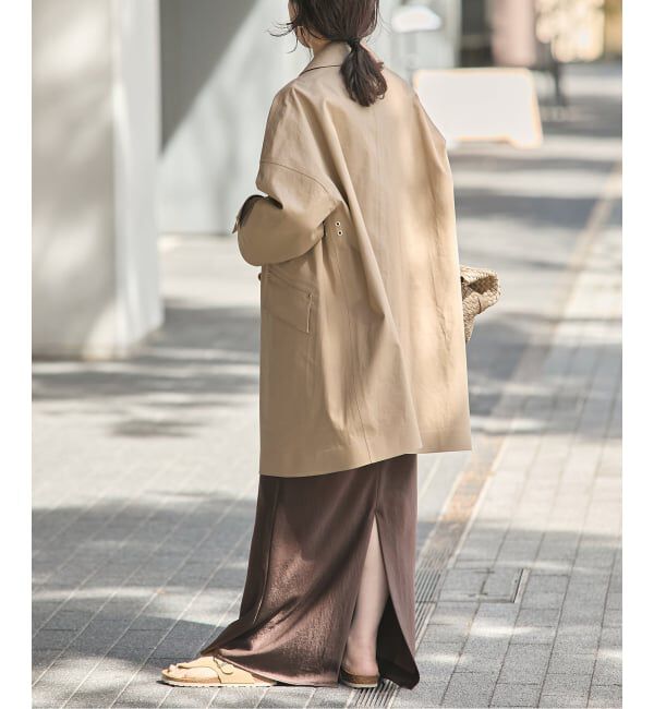 journal standard L'essage「別注【MACKINTOSH/マッキントッシュ】HUMBIE MB EX：コート」|ステンカラーコート|