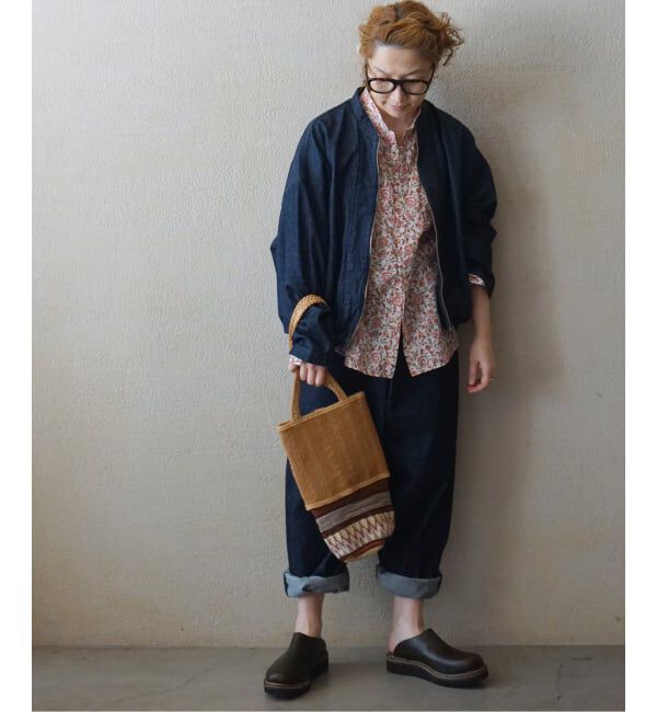 journal standard luxe「ボイルフラワー スタンドカラーシャツ」|シャツ・ブラウス|