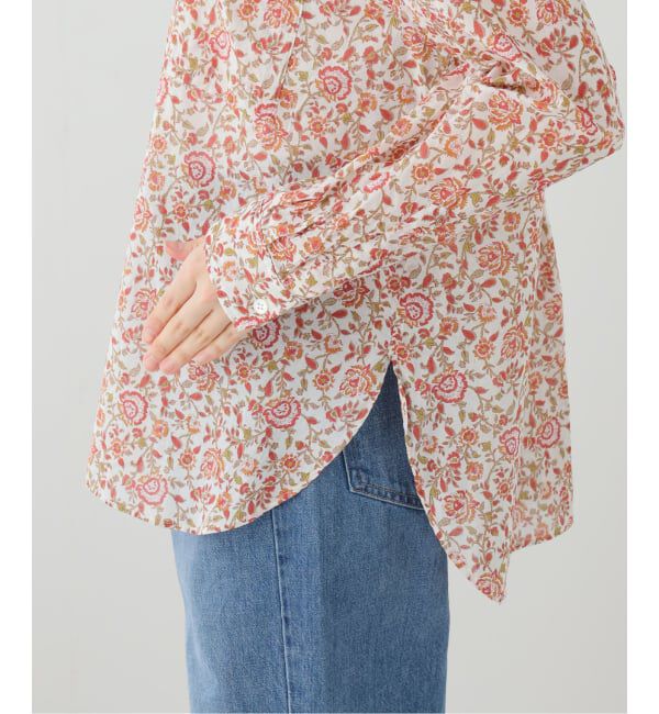 journal standard luxe「ボイルフラワー スタンドカラーシャツ」|シャツ・ブラウス|