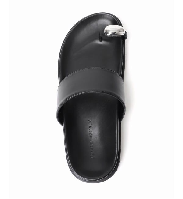 JOURNAL STANDARD「《予約》【atelier brugge/アトリエブルージュ】Toe ring sandals」|サンダル|